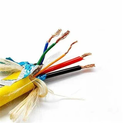 تخصيص 5 الأساسية ROV حبل كابل مزدوج بولي TPU غمد عارية النحاس PE العزل 400 كجم قوة الشد للروبوت تحت الماء