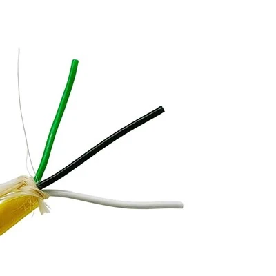كابل الكشف تحت الماء الثقيل 3 * 20AWG النحاس المعلب PE العزل المزدوج سترة من البولي يوريثان لأنظمة استشعار الكاميرا تحت الماء